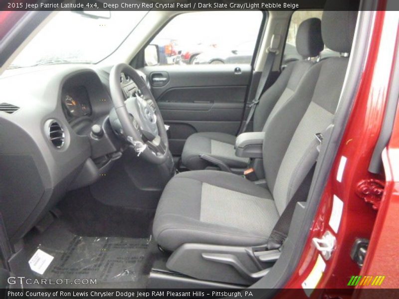 Deep Cherry Red Crystal Pearl / Dark Slate Gray/Light Pebble Beige 2015 Jeep Patriot Latitude 4x4