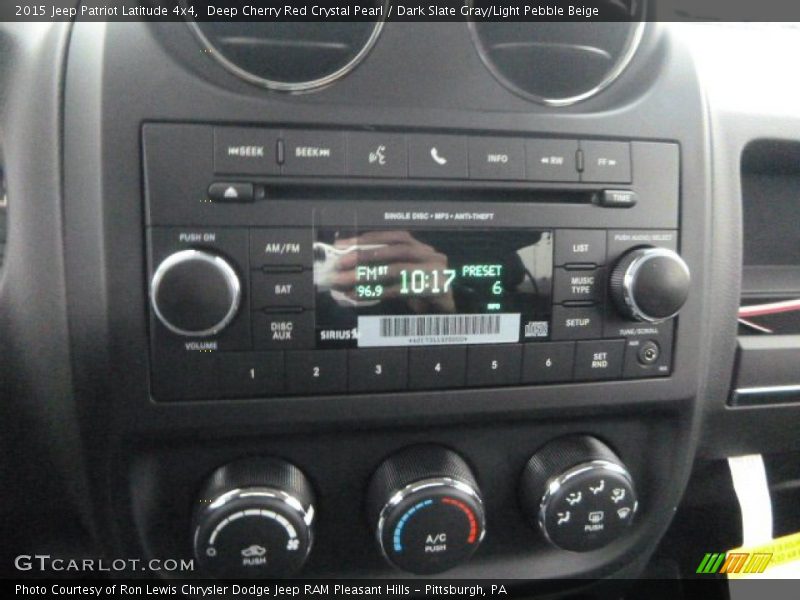 Deep Cherry Red Crystal Pearl / Dark Slate Gray/Light Pebble Beige 2015 Jeep Patriot Latitude 4x4