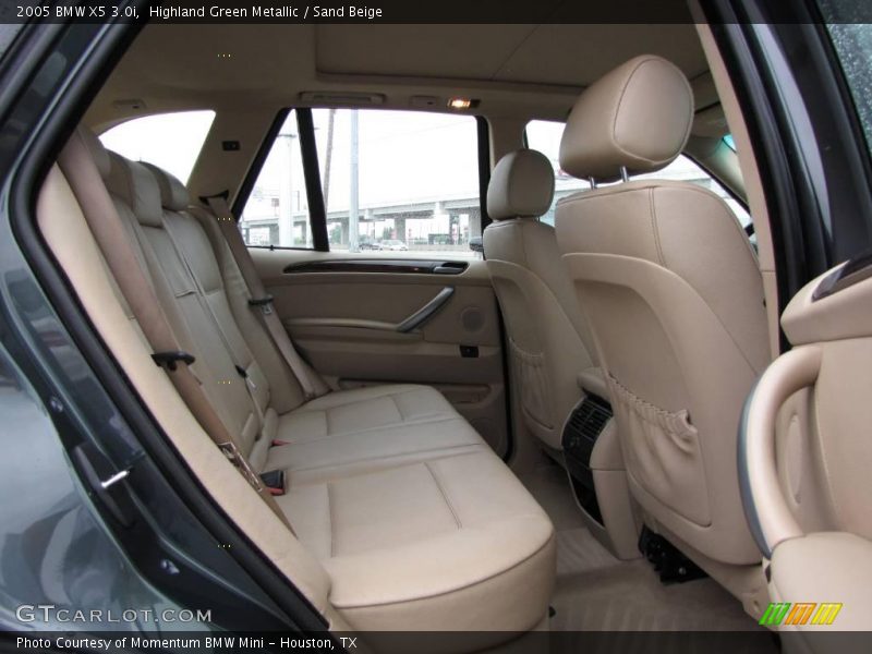 Highland Green Metallic / Sand Beige 2005 BMW X5 3.0i
