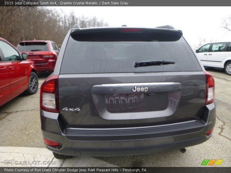 Granite Crystal Metallic / Dark Slate Gray 2015 Jeep Compass Sport 4x4