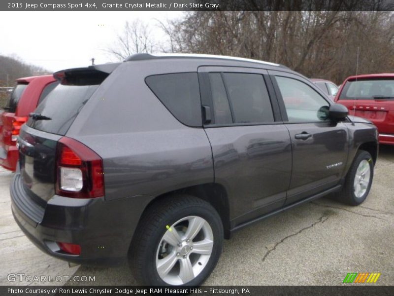 Granite Crystal Metallic / Dark Slate Gray 2015 Jeep Compass Sport 4x4