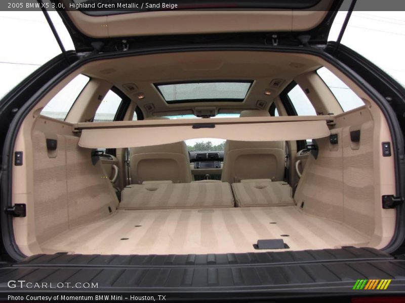 Highland Green Metallic / Sand Beige 2005 BMW X5 3.0i