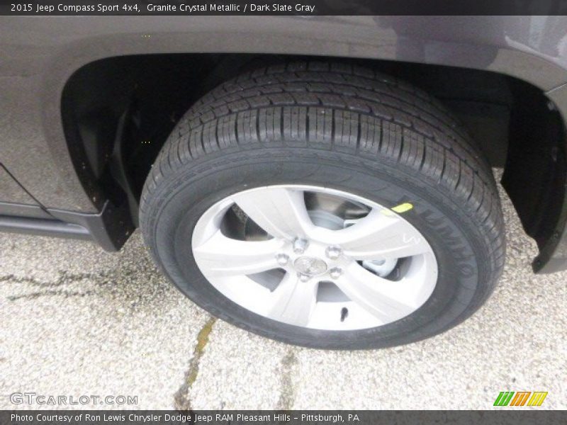 Granite Crystal Metallic / Dark Slate Gray 2015 Jeep Compass Sport 4x4