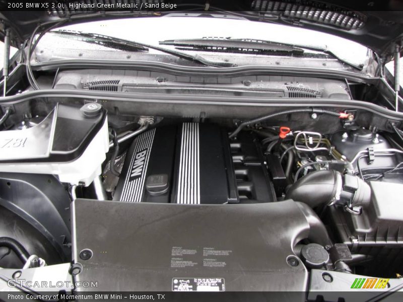 Highland Green Metallic / Sand Beige 2005 BMW X5 3.0i