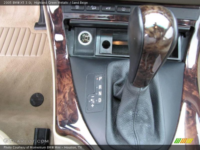 Highland Green Metallic / Sand Beige 2005 BMW X5 3.0i