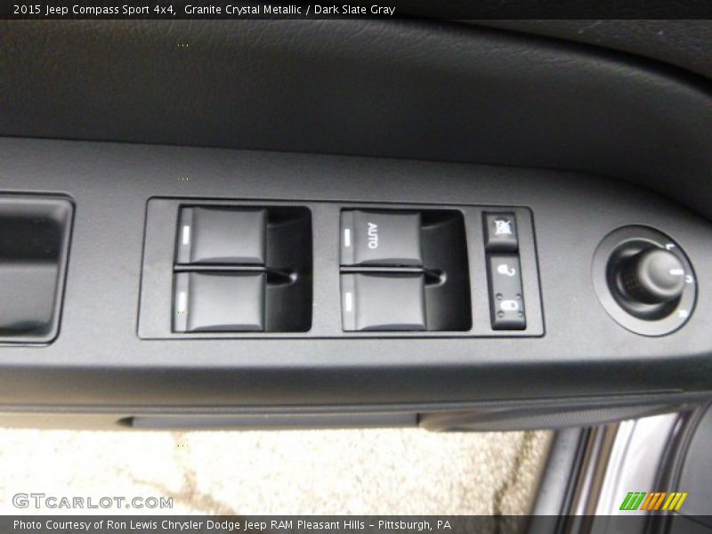 Granite Crystal Metallic / Dark Slate Gray 2015 Jeep Compass Sport 4x4