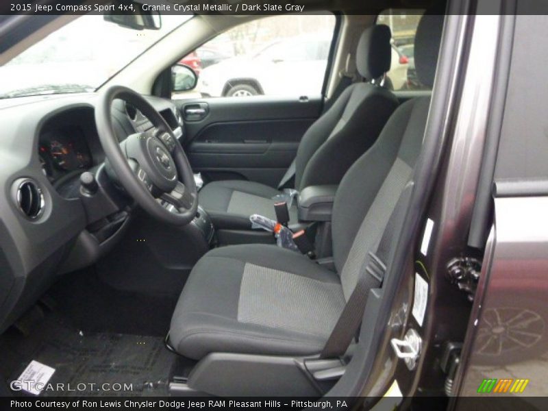 Granite Crystal Metallic / Dark Slate Gray 2015 Jeep Compass Sport 4x4
