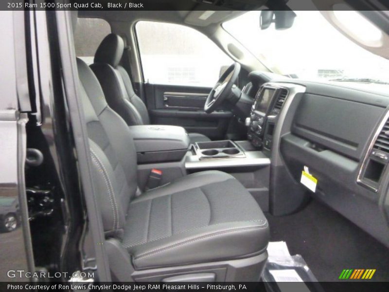 Black / Black 2015 Ram 1500 Sport Quad Cab