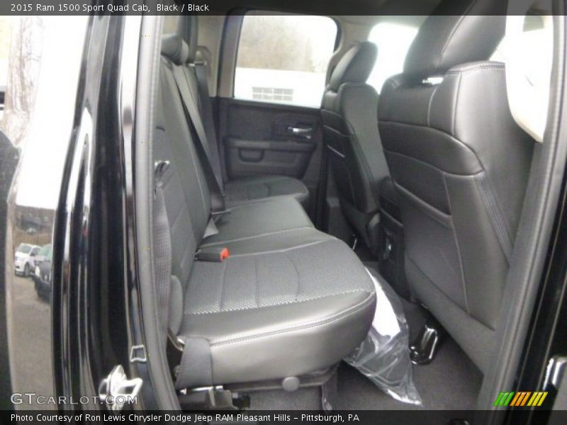 Black / Black 2015 Ram 1500 Sport Quad Cab