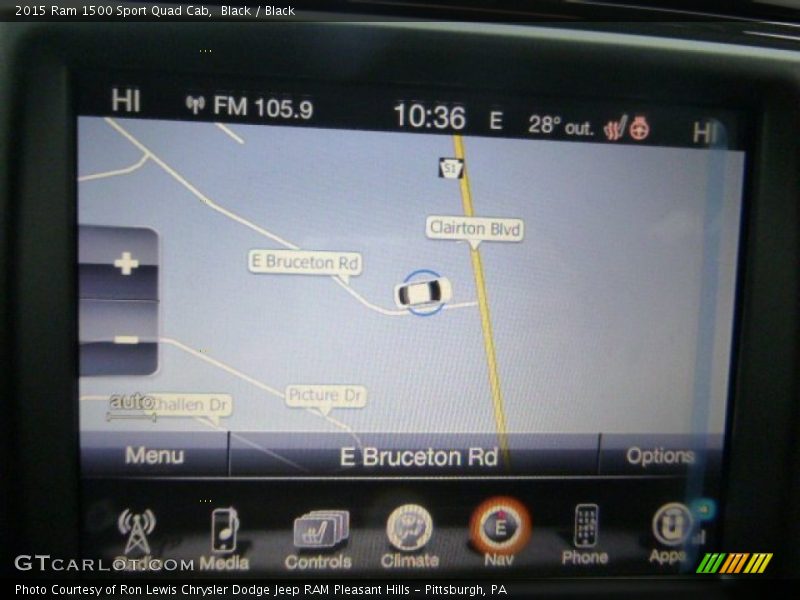 Black / Black 2015 Ram 1500 Sport Quad Cab