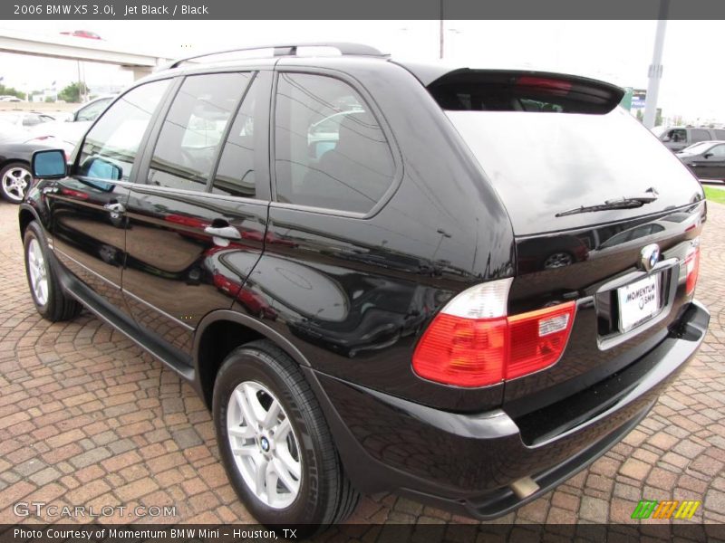 Jet Black / Black 2006 BMW X5 3.0i