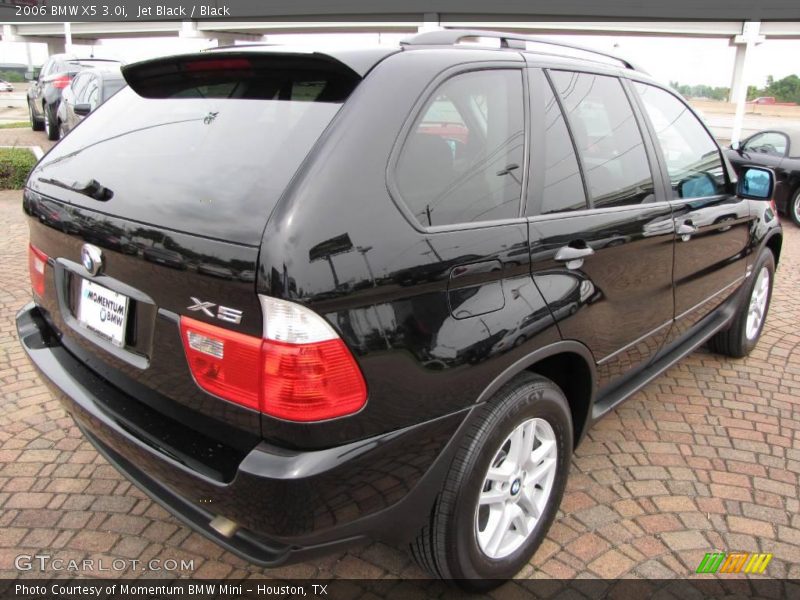 Jet Black / Black 2006 BMW X5 3.0i