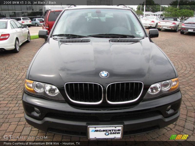 Jet Black / Black 2006 BMW X5 3.0i