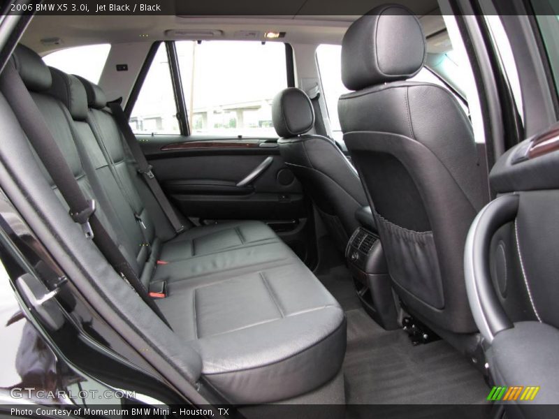Jet Black / Black 2006 BMW X5 3.0i
