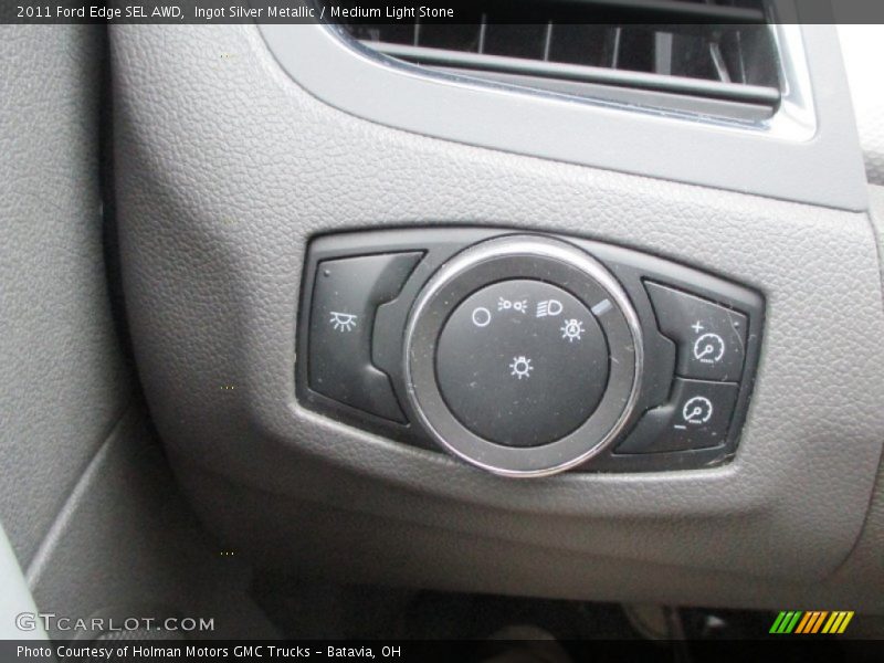 Ingot Silver Metallic / Medium Light Stone 2011 Ford Edge SEL AWD