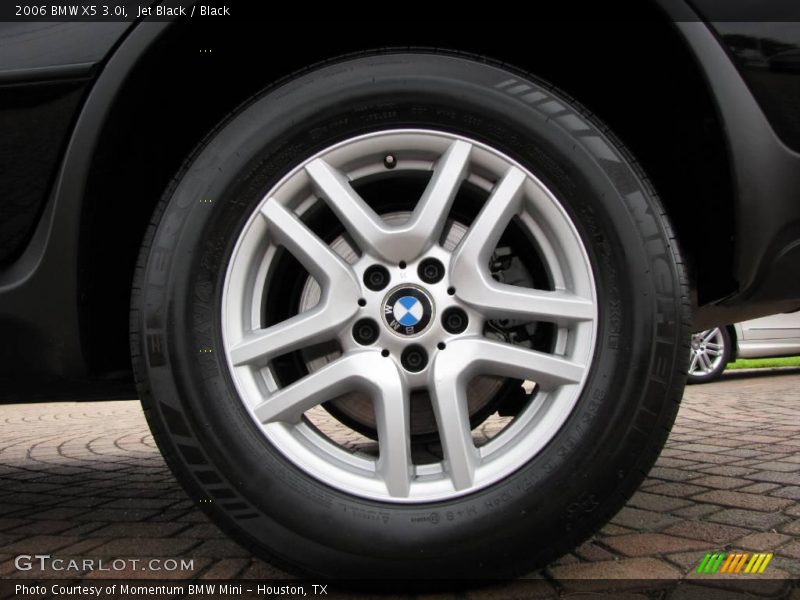 Jet Black / Black 2006 BMW X5 3.0i