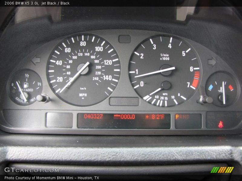 Jet Black / Black 2006 BMW X5 3.0i