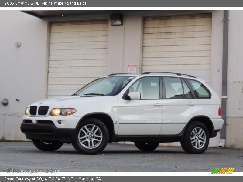  2005 X5 3.0i Alpine White
