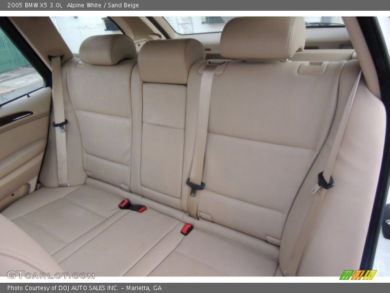 Alpine White / Sand Beige 2005 BMW X5 3.0i