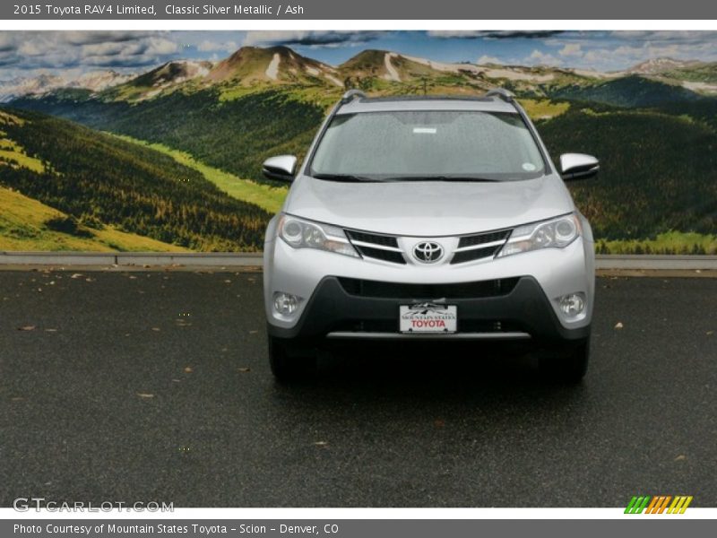 Classic Silver Metallic / Ash 2015 Toyota RAV4 Limited