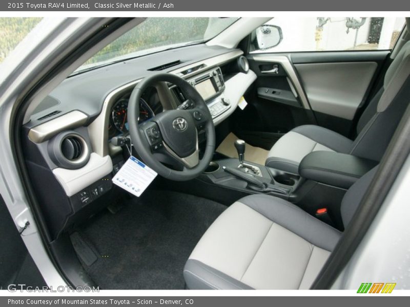 Ash Interior - 2015 RAV4 Limited 