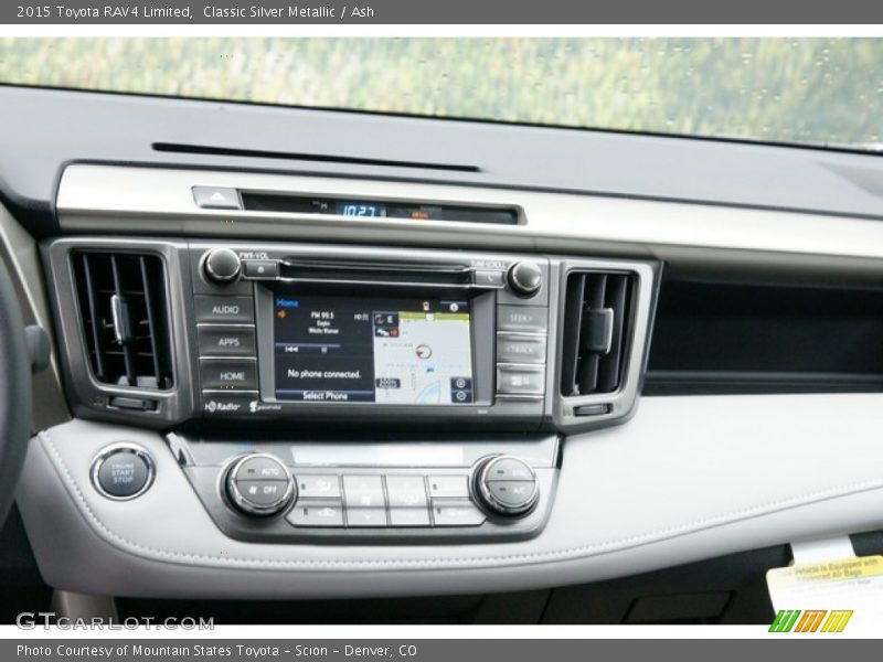 Classic Silver Metallic / Ash 2015 Toyota RAV4 Limited