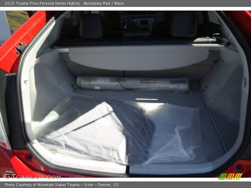 Absolutely Red / Black 2015 Toyota Prius Persona Series Hybrid