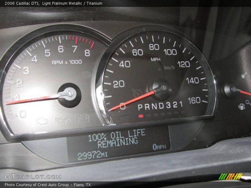Light Platinum Metallic / Titanium 2006 Cadillac DTS