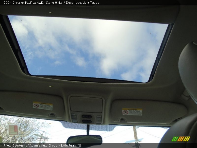 Stone White / Deep Jade/Light Taupe 2004 Chrysler Pacifica AWD