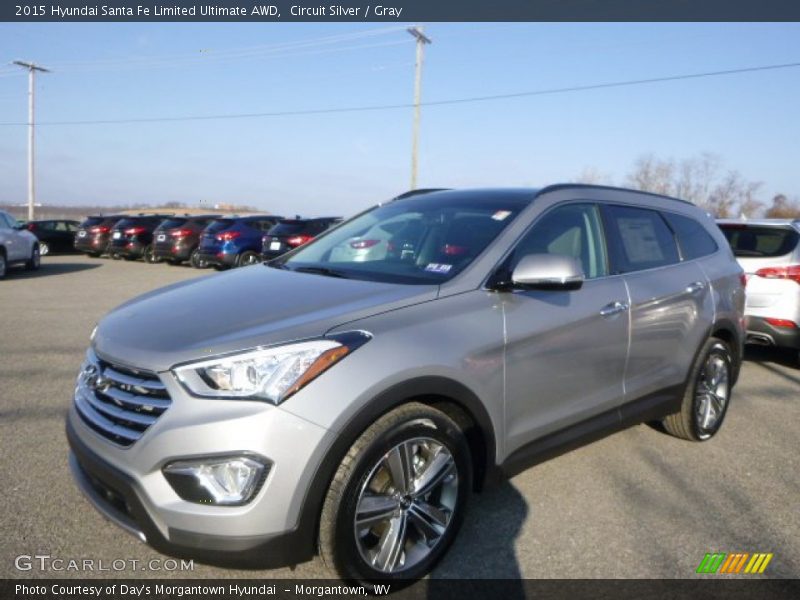 Front 3/4 View of 2015 Santa Fe Limited Ultimate AWD