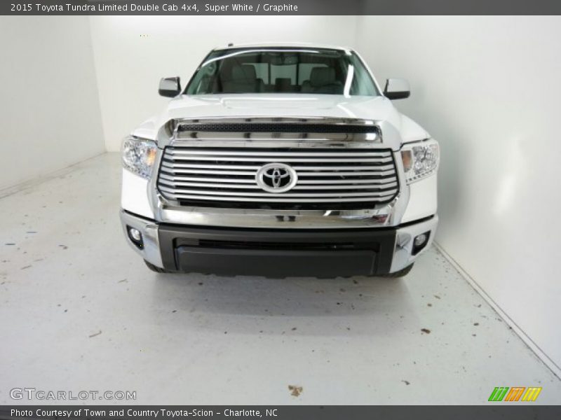 Super White / Graphite 2015 Toyota Tundra Limited Double Cab 4x4