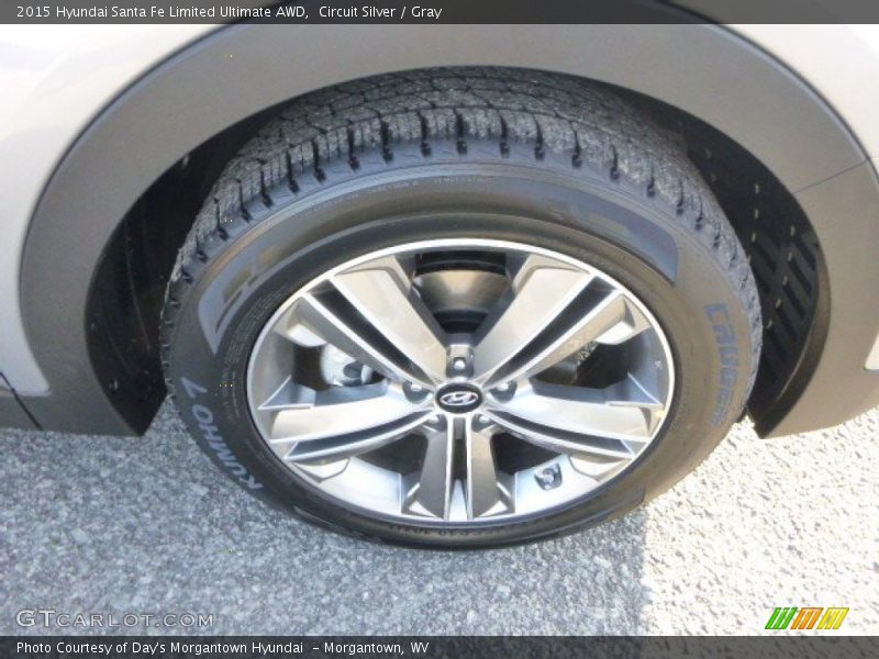  2015 Santa Fe Limited Ultimate AWD Wheel
