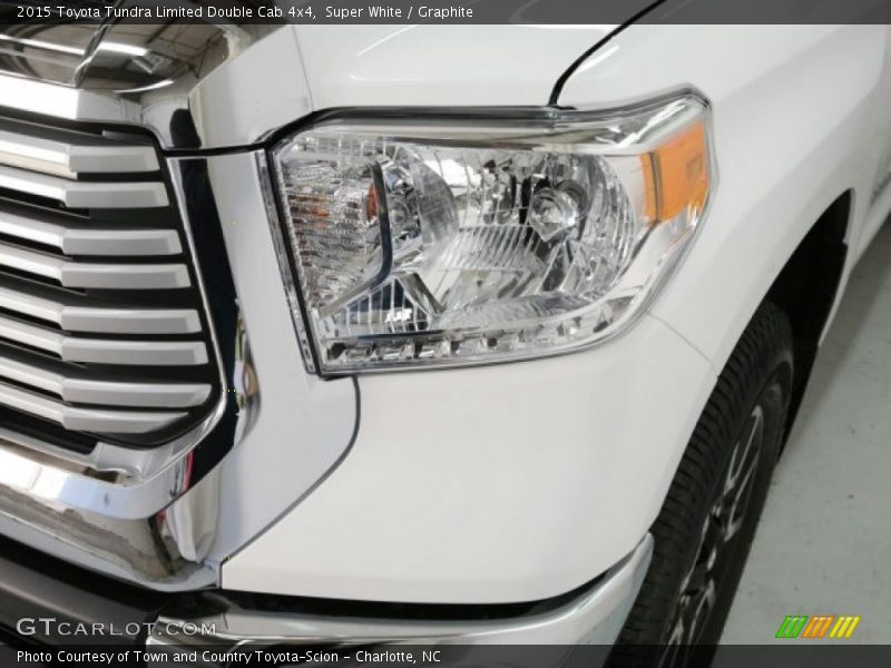 Super White / Graphite 2015 Toyota Tundra Limited Double Cab 4x4