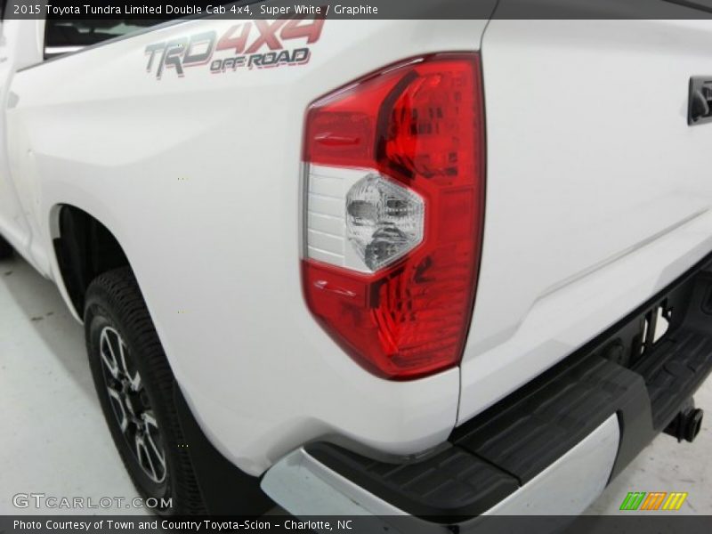 Super White / Graphite 2015 Toyota Tundra Limited Double Cab 4x4