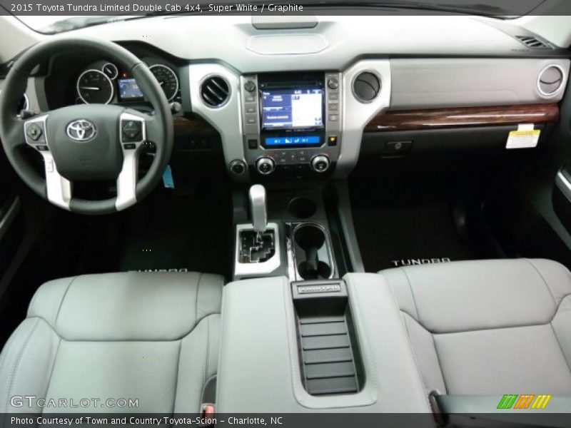 Dashboard of 2015 Tundra Limited Double Cab 4x4