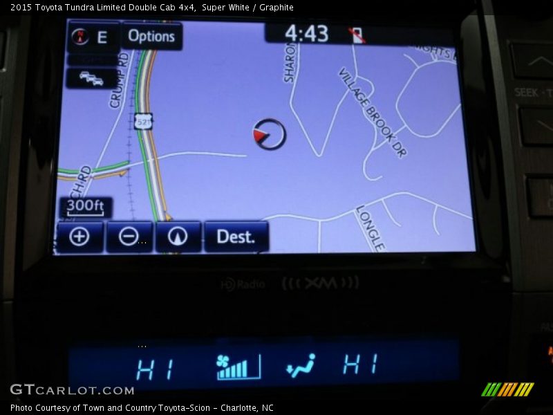 Navigation of 2015 Tundra Limited Double Cab 4x4