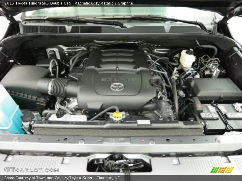 Magnetic Gray Metallic / Graphite 2015 Toyota Tundra SR5 Double Cab