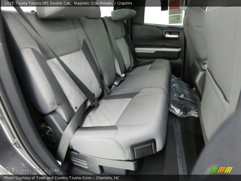 Rear Seat of 2015 Tundra SR5 Double Cab