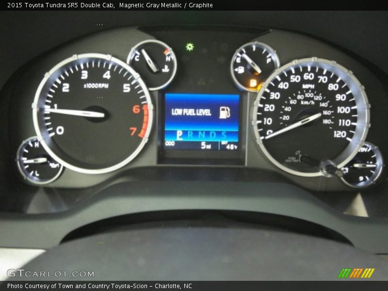 Magnetic Gray Metallic / Graphite 2015 Toyota Tundra SR5 Double Cab