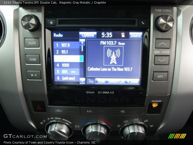 Magnetic Gray Metallic / Graphite 2015 Toyota Tundra SR5 Double Cab