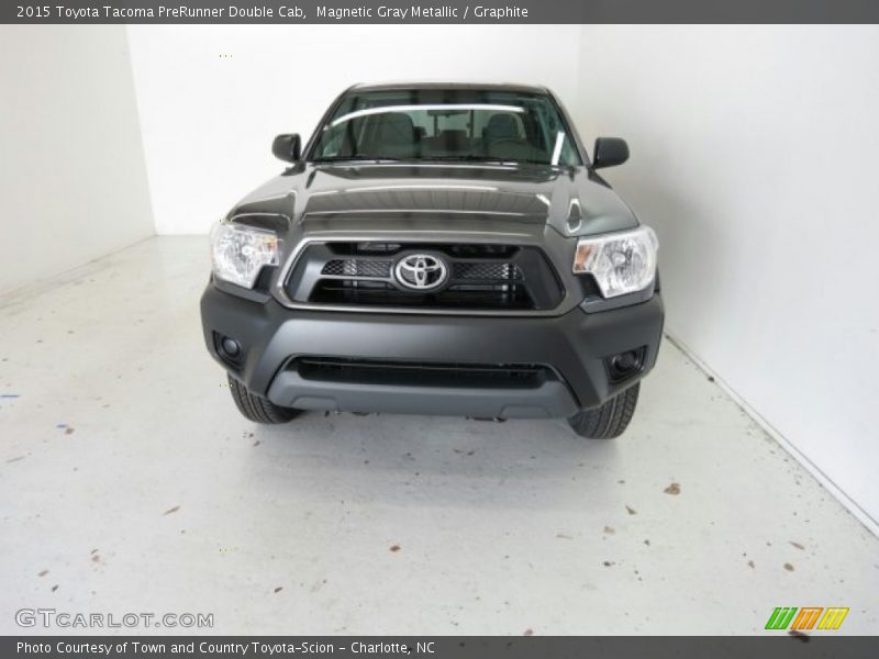 Magnetic Gray Metallic / Graphite 2015 Toyota Tacoma PreRunner Double Cab