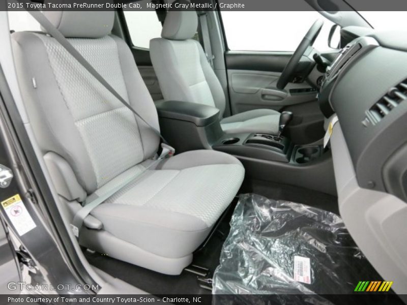 Magnetic Gray Metallic / Graphite 2015 Toyota Tacoma PreRunner Double Cab