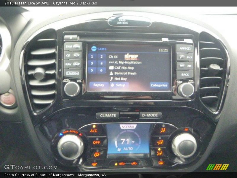 Controls of 2015 Juke SV AWD
