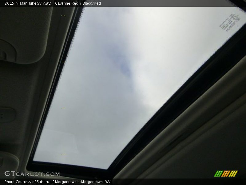 Cayenne Red / Black/Red 2015 Nissan Juke SV AWD