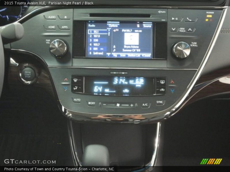 Parisian Night Pearl / Black 2015 Toyota Avalon XLE