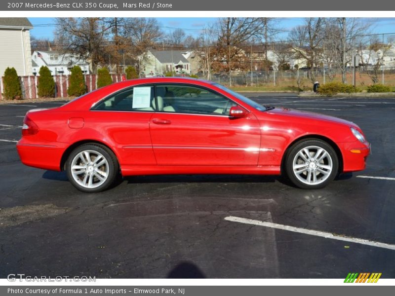  2007 CLK 350 Coupe Mars Red