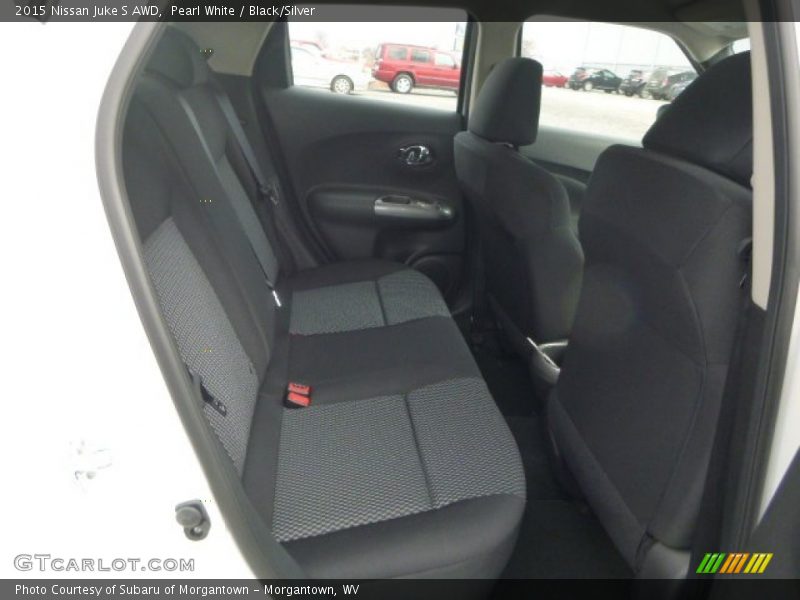 Pearl White / Black/Silver 2015 Nissan Juke S AWD