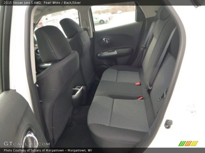 Pearl White / Black/Silver 2015 Nissan Juke S AWD