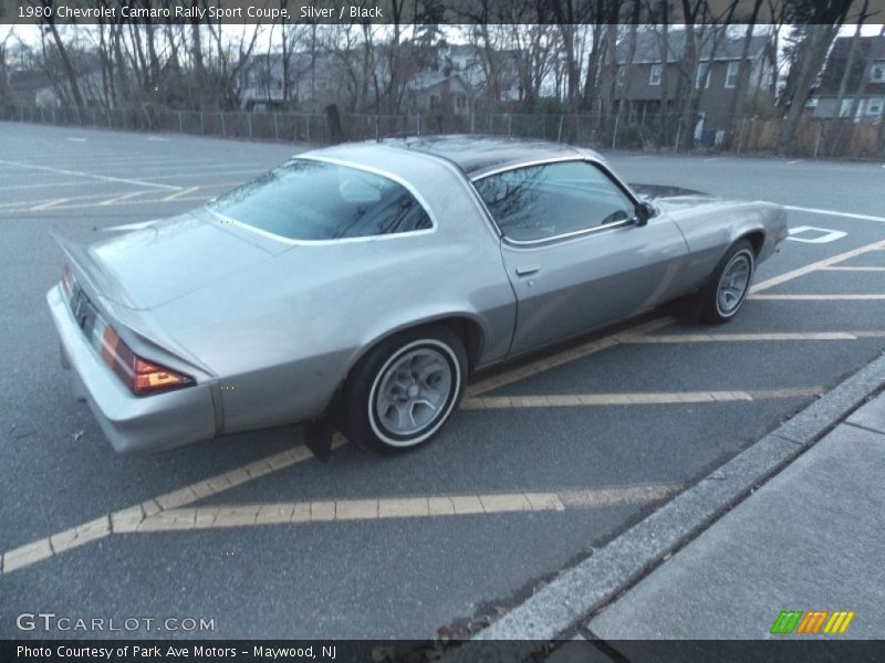 Silver / Black 1980 Chevrolet Camaro Rally Sport Coupe