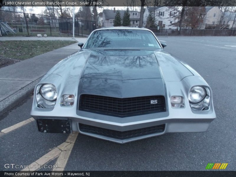 Silver / Black 1980 Chevrolet Camaro Rally Sport Coupe